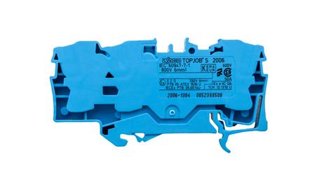 Złączka szynowa 3-przewodowa 6mm2 niebieska 2006-1304 TOPJOBS-73964