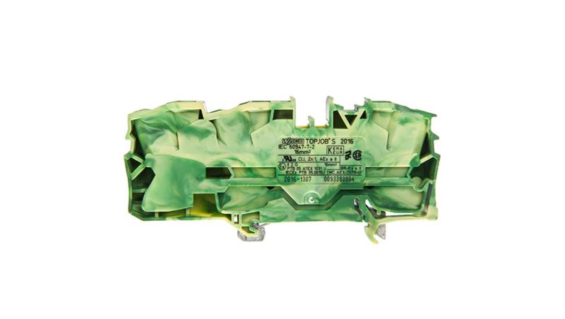 Złączka 3-przewodowa 16mm2 żółto-zielona 2016-1307 TOPJOBS-75329