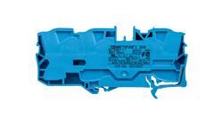 Złączka szynowa 3-przewodowa 10mm2 niebieska 2010-1304 TOPJOBS-74011