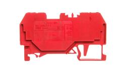 Złączka szynowa 2-przewodowa 4mm2 czerwona 281-903-74246