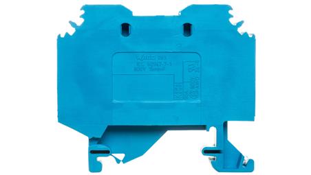 Złączka szynowa 2-przewodowa 16mm2 niebieska 283-104-74117