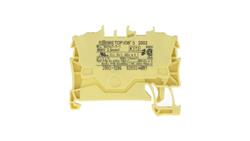 Złączka szynowa 2-przewodowa 2,5mm2 żółta 2002-1206 TOPJOBS-73970