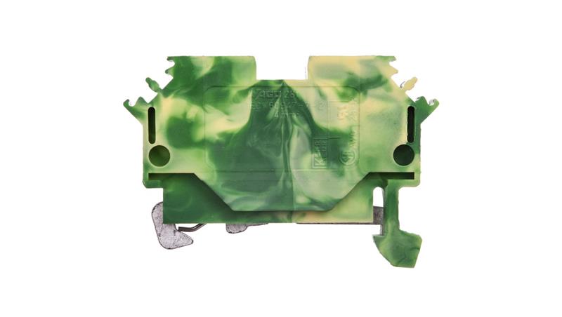 Złączka 2-przewodowa 4mm2 żółto-zielona 281-607-75380