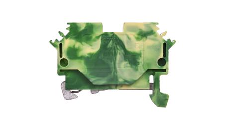 Złączka 2-przewodowa 4mm2 żółto-zielona 281-607-75380