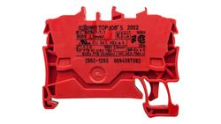 Złączka szynowa 2-przewodowa 2,5mm2 czerwona 2002-1203 TOPJOBS-73939