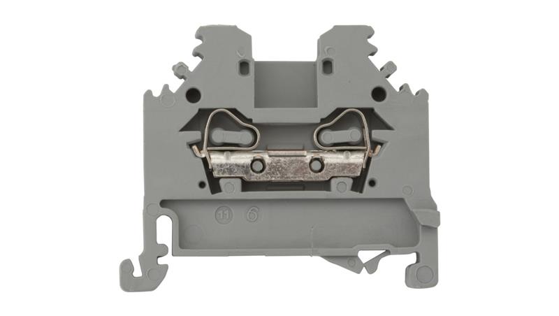 Złączka szynowa 2-przewodowa 2,5mm2 szara 280-101-74025 Złączka szynowa 2-przewodowa 2,5mm2 szara 280-101-74025