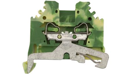 Złączka szynowa ochronna 2,5mm2 żółto-zielona 280-107-75353