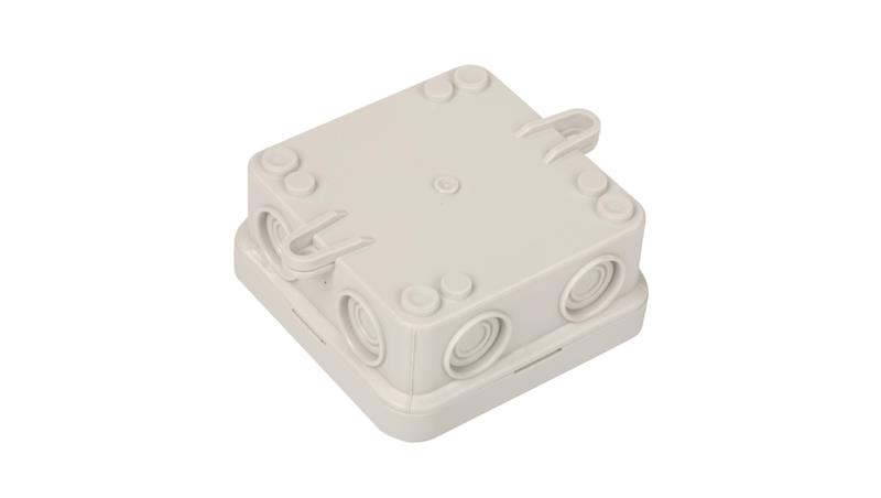 Puszka n/t odgałęźna 75x75x36mm IP55 A 8 jasnoszara 2000016-74705 Puszka n/t odgałęźna 75x75x36mm IP55 A 8 jasnoszara 2000016-74705
