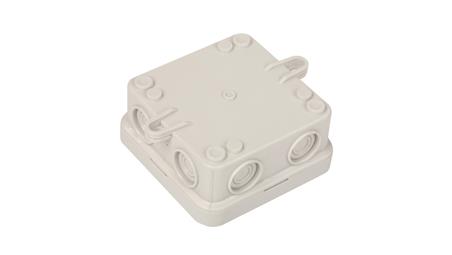 Puszka n/t odgałęźna 75x75x36mm IP55 A 8 jasnoszara 2000016-74705