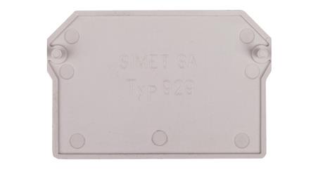 Przekładka dla złączek serii NOWA ZSG 1-6.0N, ZSG 1-10.0N T929 szara 17929302 /25szt./-79142