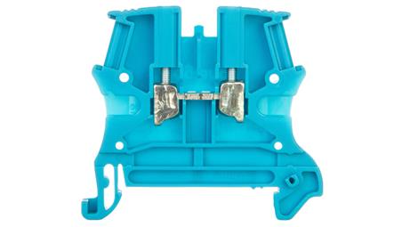 Złączka szynowa 2-przewodowa 2,5mm2 niebieska 037100-74295