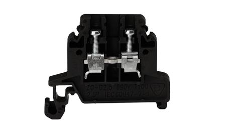 Złączka szynowa 0,5-2,5 mm2 czarna ZG-G2,5 A11-8103-80237