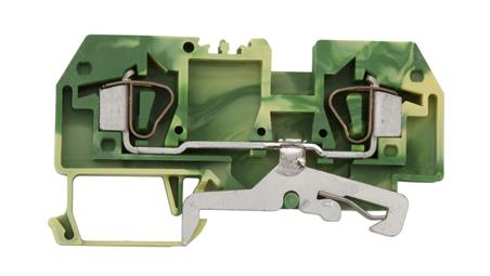 Złączka 2-przewodowa 6mm2 żółto-zielona 282-907-75347