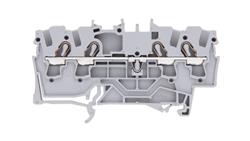 Złączka szynowa 4-przewodowa 2,5mm2 szara 2002-1401 TOPJOBS-73917