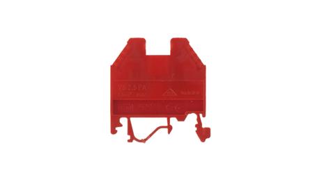 Złączka szynowa gwintowa 2,5mm2 czerwona VS 2,5 PA+ 003901002-112004