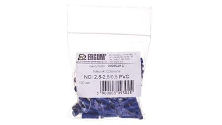 Nasuwka całkowicie izolowana NCI 2,8-2,5/0,5 PCV E10KN-03010302201 /100szt./-73834