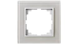 Sentia Ramka pojedyncza szklana biała 1471-62-36984