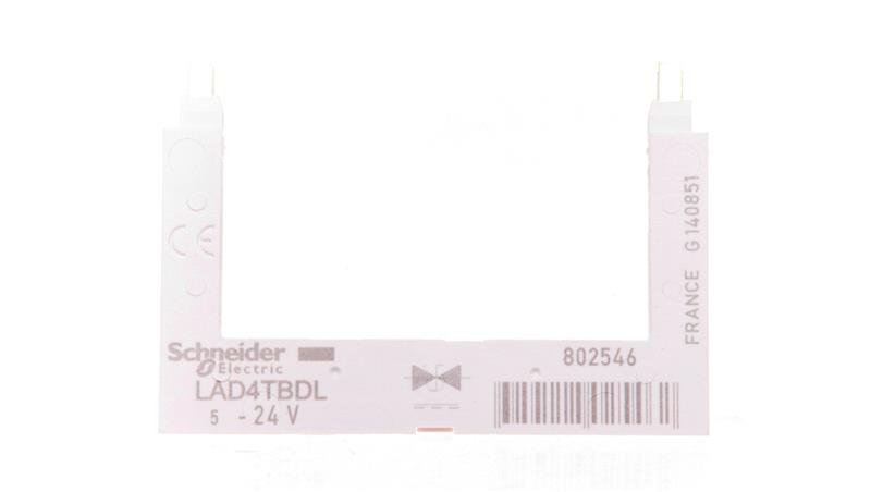 Układ ochronny dioda 24V DC do LC1D09A-D38 LAD4TBDL-18715