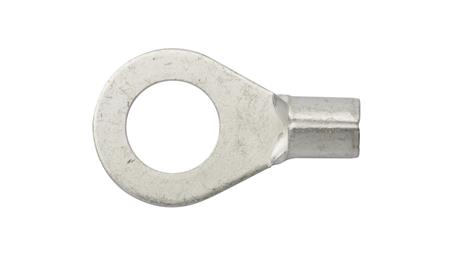 Końcówka oczkowa nieizolowana 10mm2/M10 cynowana KB10F10 (100szt.)-76328