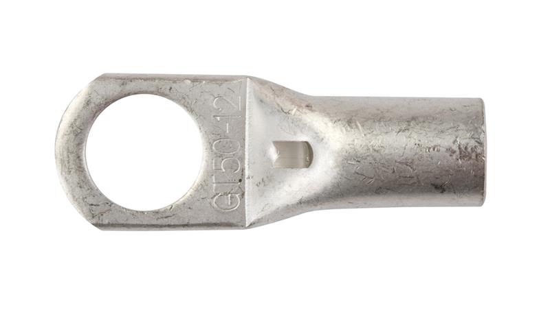 Końcówka oczkowa rurowa 50/M12 miedź cynowana KC50F12-76516