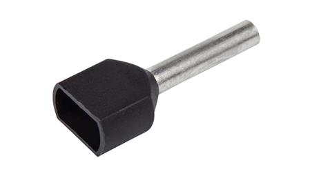 Końcówka tulejkowa izolowana HI 2x1,5/12 DIN E08KH-02020105401 /100szt./-78141