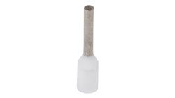 Końcówka tulejkowa izolowana HI 0,5/8 DIN biała E08KH-02010111621 /100szt./-78101