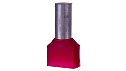 Końcówka tulejkowa izolowana HI 2x10/14 DIN E08KH-02020102701 /100szt./-78114