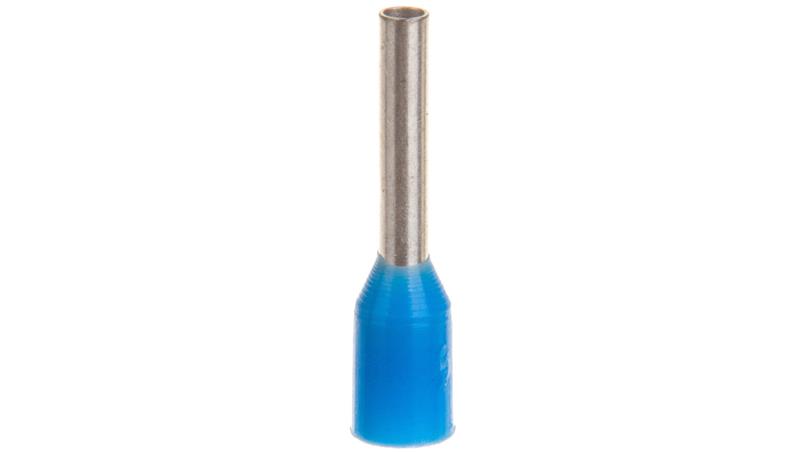 Końcówka tulejkowa izolowana TI 0,75mm2/8mm niebieska cynowana TI0,75L8FR /100szt./-78383