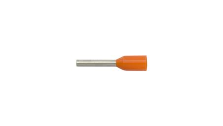 Końcówka tulejkowa izolowana HI 0,5/8 pomarańczowa E08KH-02010101501 (500szt.)-78179