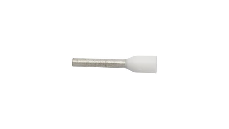 Końcówka tulejkowa izolowana HI 0,75/10 biała E08KH-02010112501 /100szt./-78123