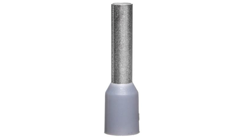 Końcówka tulejkowa izolowana TI 4mm2/12mm szara cynowana TI4L12 /100szt./-78432 Końcówka tulejkowa izolowana TI 4mm2/12mm szara cynowana TI4L12 /100szt./-78432