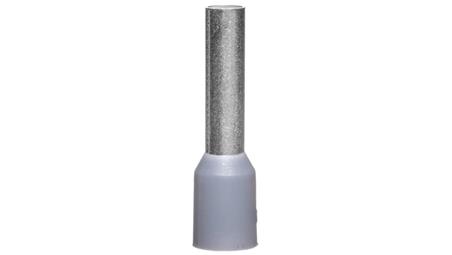 Końcówka tulejkowa izolowana TI 4mm2/12mm szara cynowana TI4L12 /100szt./-78432