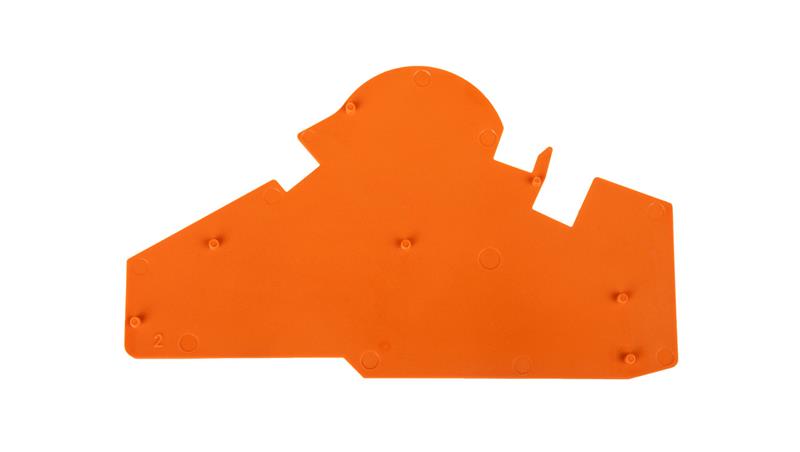 Ścianka końcowa pomarańczowa 282-386 /10szt./-79160