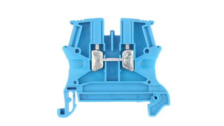 Złączka szynowa 2-przewodowa 4mm2 niebieska 037101-74286