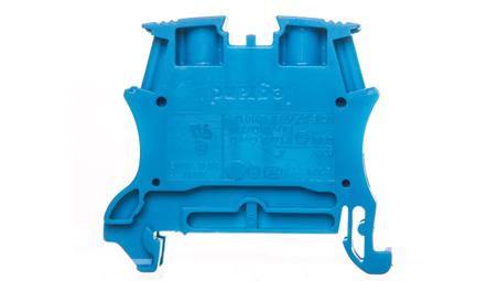 Złączka szynowa 2-przewodowa 6mm2 niebieska 037102-74208