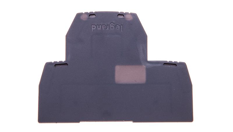 Osłona końcowa złączek 2-piętrowych szara Viking 037553-79350