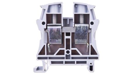 Złączka szynowa 2-przewodowa 35mm2 szara 037165-74209