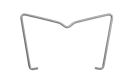 Obejma spreżynowa do gniazd EC50, PW80, EC35 oraz przekaźników RM84, RM85, RM87L, RM87P, RM87N MH16-2 2002608-19821