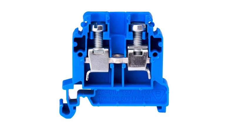 Złączka szynowa 0,5-10 mm2 niebieska ZG-G10 A11-8306-80197