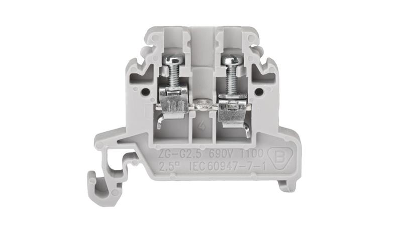Złączka szynowa 0,5-2,5 mm2 szara ZG-G2,5 A11-8108-80196