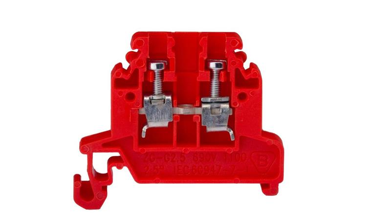 Złączka szynowa 0,5-2,5 mm2 czerwona ZG-G2,5 A11-8107-80214