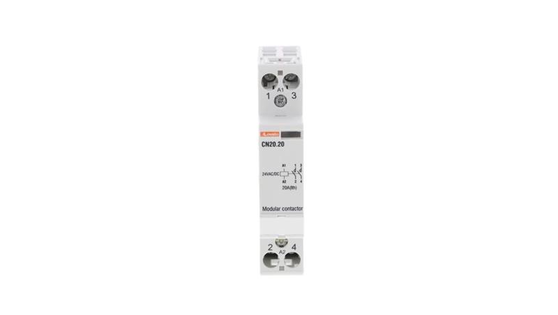 Stycznik modułowy 20A 2Z 0R 24VAC/DC CN2020024-24882 Stycznik modułowy 20A 2Z 0R 24VAC/DC CN2020024-24882