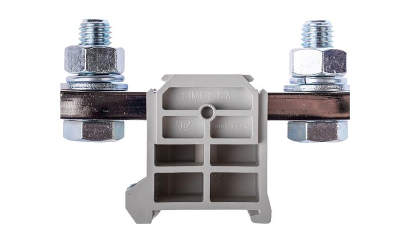 Złączka szynowa 2-przewodowa 240mm2 szara śruba M12 ZSG 1-240.0s 12904312-74038