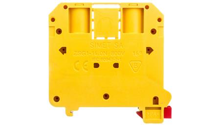 Złączka szynowa gwintowa 2,5-16mm2 żółta ZSG 1-16.ON 11621314-73992