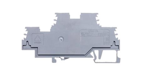 Złączka szynowa 2-piętrowa 1,5mm2 szara 279-501-75254
