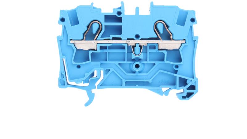 Złączka szynowa 2-przewodowa 4mm2 niebieska 2004-1204 TOPJOBS-73914