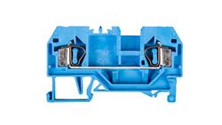 Złączka szynowa 2-przewodowa 4mm2 niebieska 281-904-74178