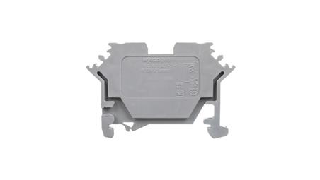 Złączka szynowa 2-przewodowa 2,5mm2 szara 280-601-74242