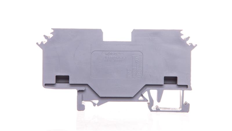 Złączka szynowa 2-przewodowa 16mm2 szara 283-601-74292