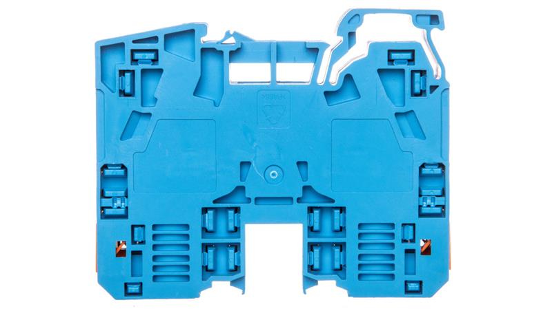 Złączka szynowa 2-przewodowa 35mm2 niebieska 285-134-74002